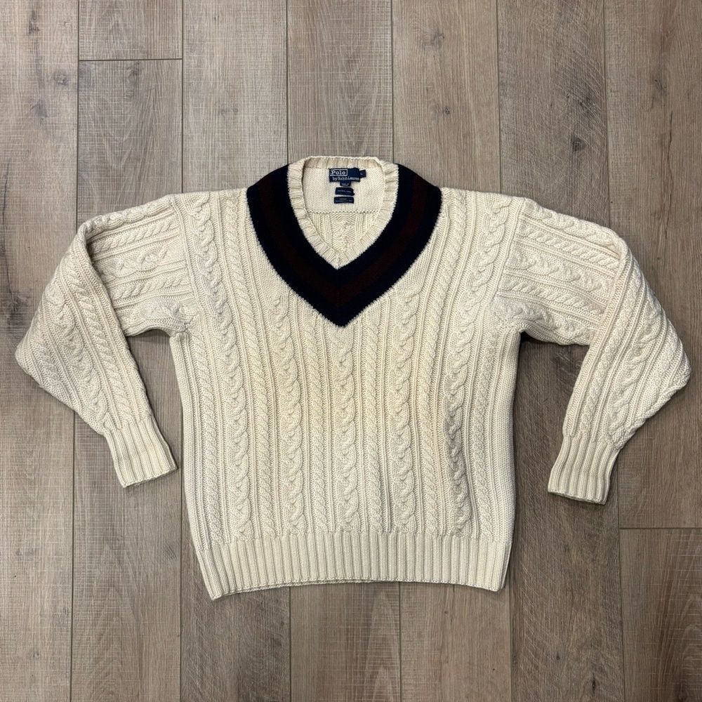Polo by Ralph Lauren Hand-Knit Wool Sweater